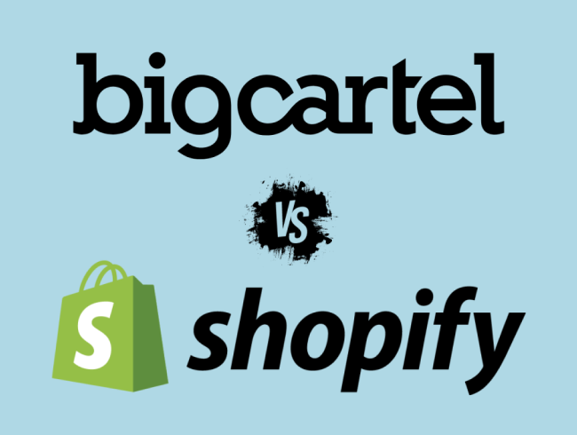 Key Statistics on Shopify vs Big Cartel
